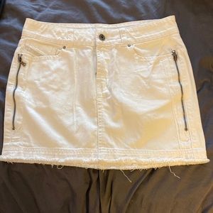 Diesel white Denim skirt size 26 short